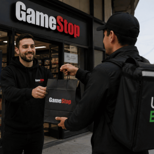 Uber Eats s'associe à GameStop pour livrer jeux et consoles à domicile